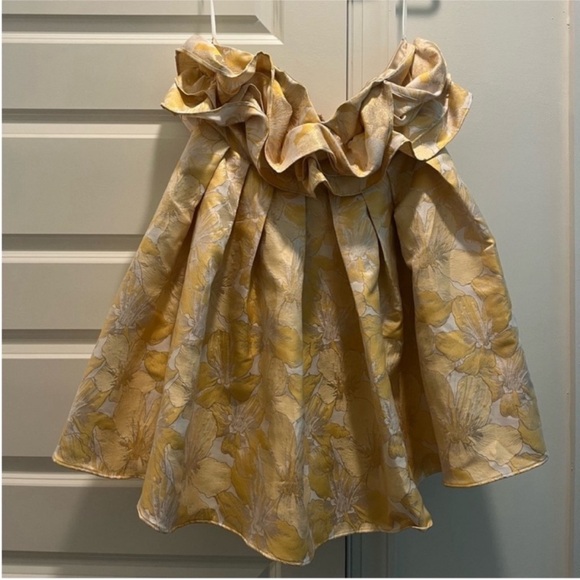 NWT Anthropologie Aureta Ruffle Mini‎ Dress size large - Picture 4 of 7